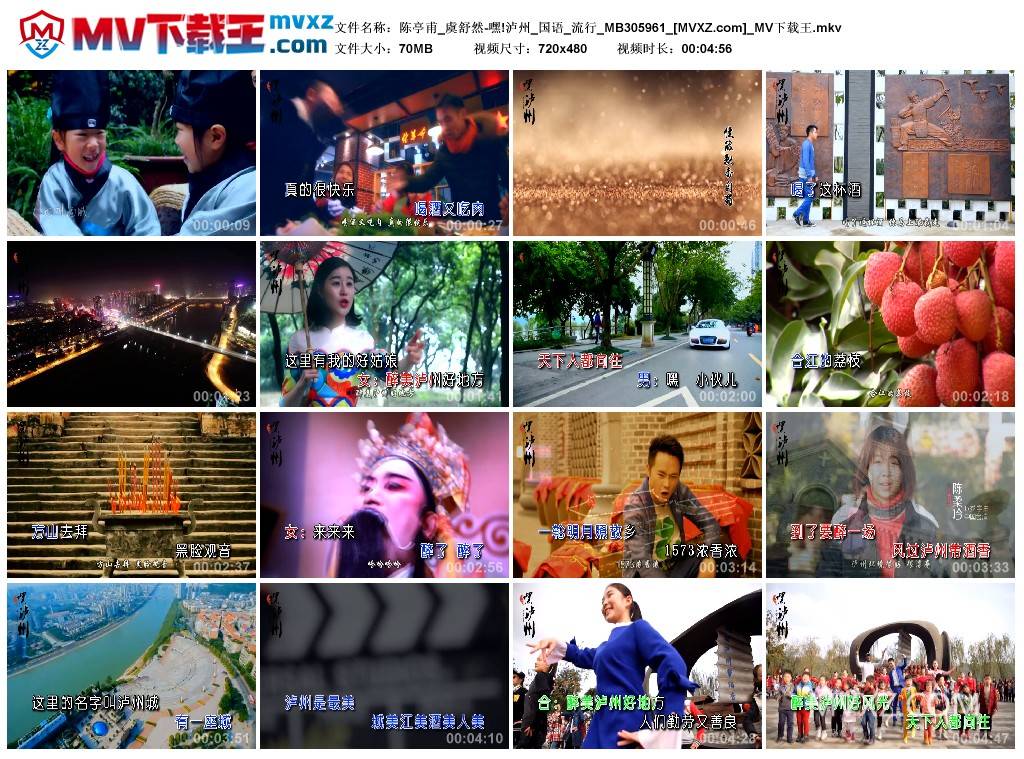 陈亭甫_虞舒然-嘿!泸州_国语_流行_MB305961